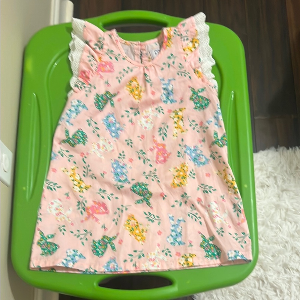 Crown & Ivy Kids Floral Dress in Pink and Yellow